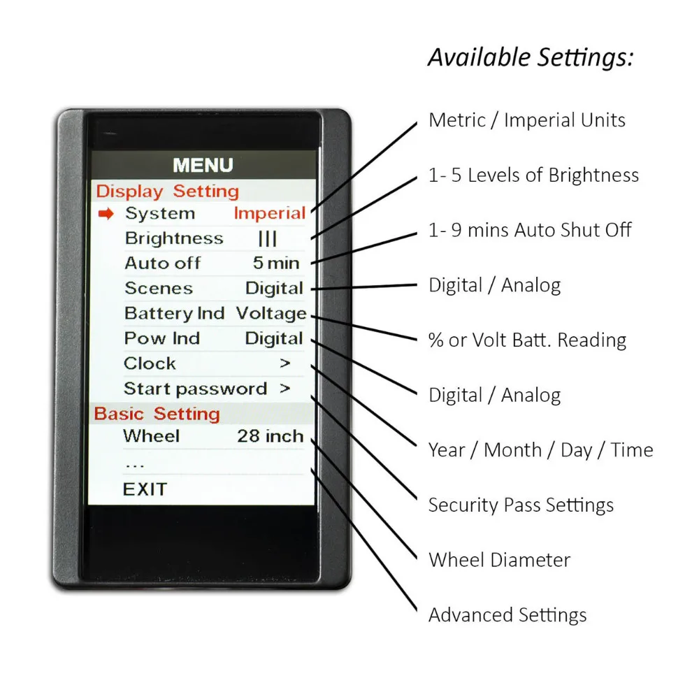 full color colorful ebike display 850c BAFANG DPC14 bbs02 BBS03