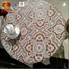 Wholesale factory square 72x72 polyester lace custom round tablecloth