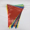 Custom printed plastic pennant bunting flag banner