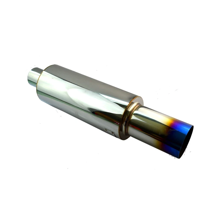 Universal Racing Car Exhaust Muffler Tip,63mm/2.5 Inch Exhaust Muffler