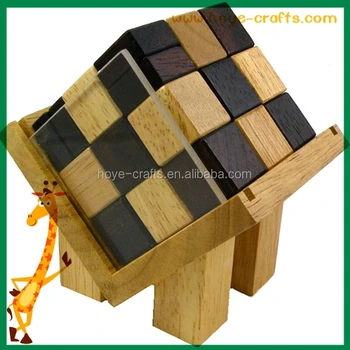 puzzle de madera cuadrado