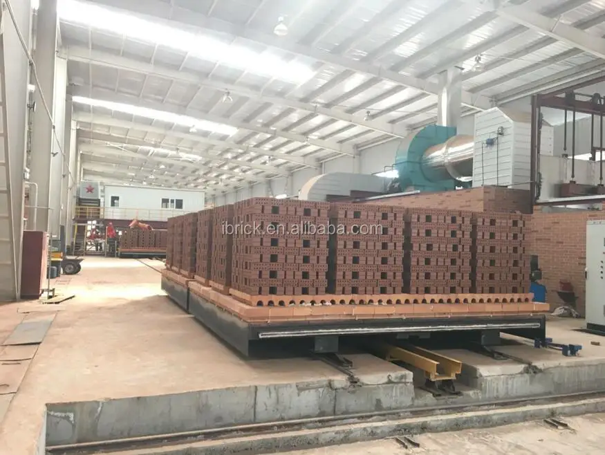 Automatic Brick Factory Clay Bricks Firing Kiln System Red Brick Kiln