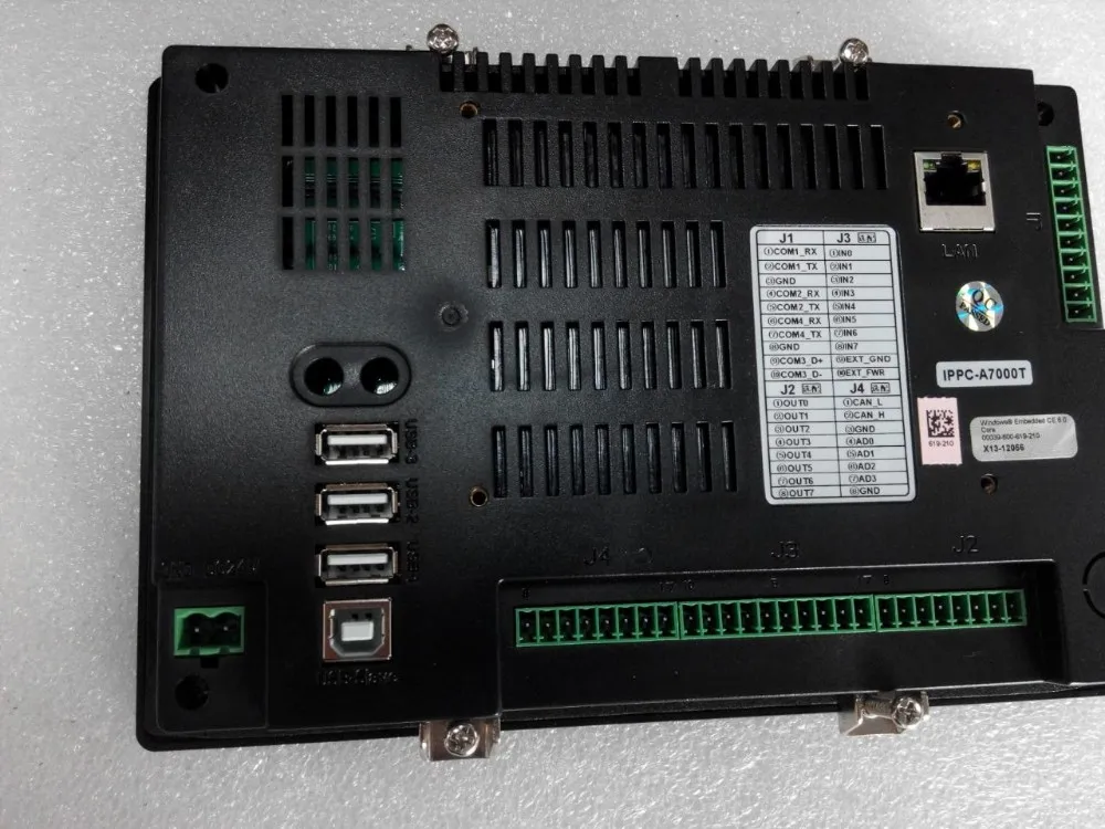 embedded installation by clips