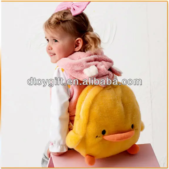 plush duck backpack