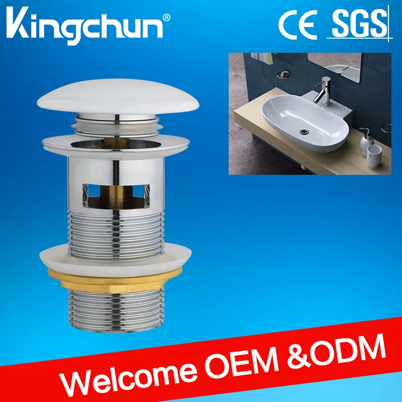 Latemodel Kingchun Roughin Cable Bathtub Drain With 1 1/2 Waste Pipe