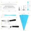 Amazon hot sell plastic cheap cake stand / cake decorating turntable of Fondant decorating tools ( 28cm*7cm)