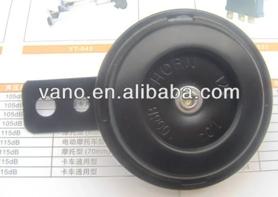 Copper or aluminum material GY6 12V motorcycle horn