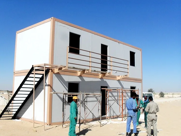 Prefab Earthquake Proof Module Prefabricated Labor Camp Mobile Iso Container Living Units Room Kit 40 Foot Container Frame