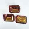 rectangle changed color diaspore gems natural diaspore stones machine cut plastic glass gemstone for jewelry making