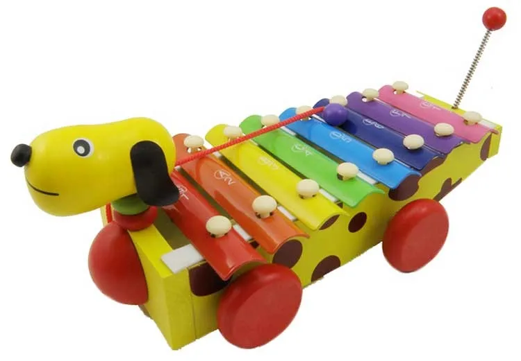 dog xylophone toy