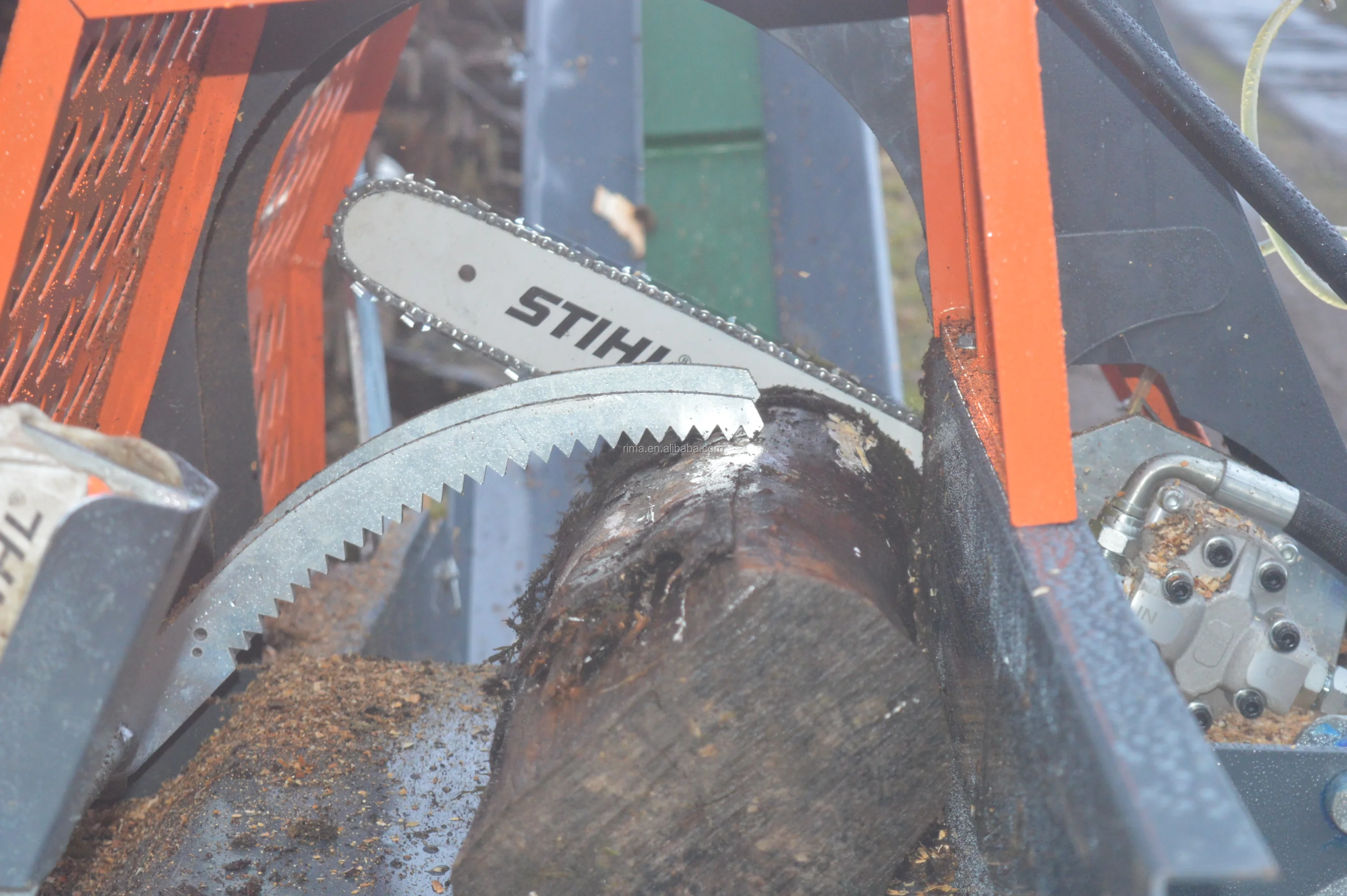 Hydraulic Duerr Log Splitter Processing Machine Buy Hydraulic Log