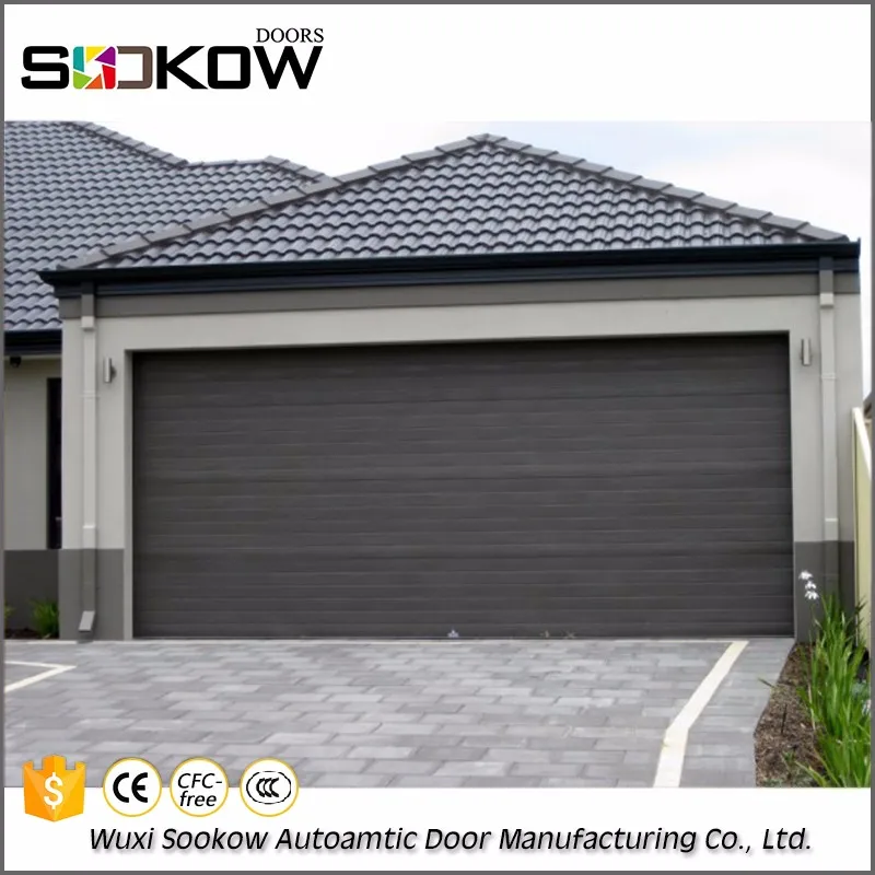Utiliza mejor puerta de garaje curva de diseño de la pista-Puertas