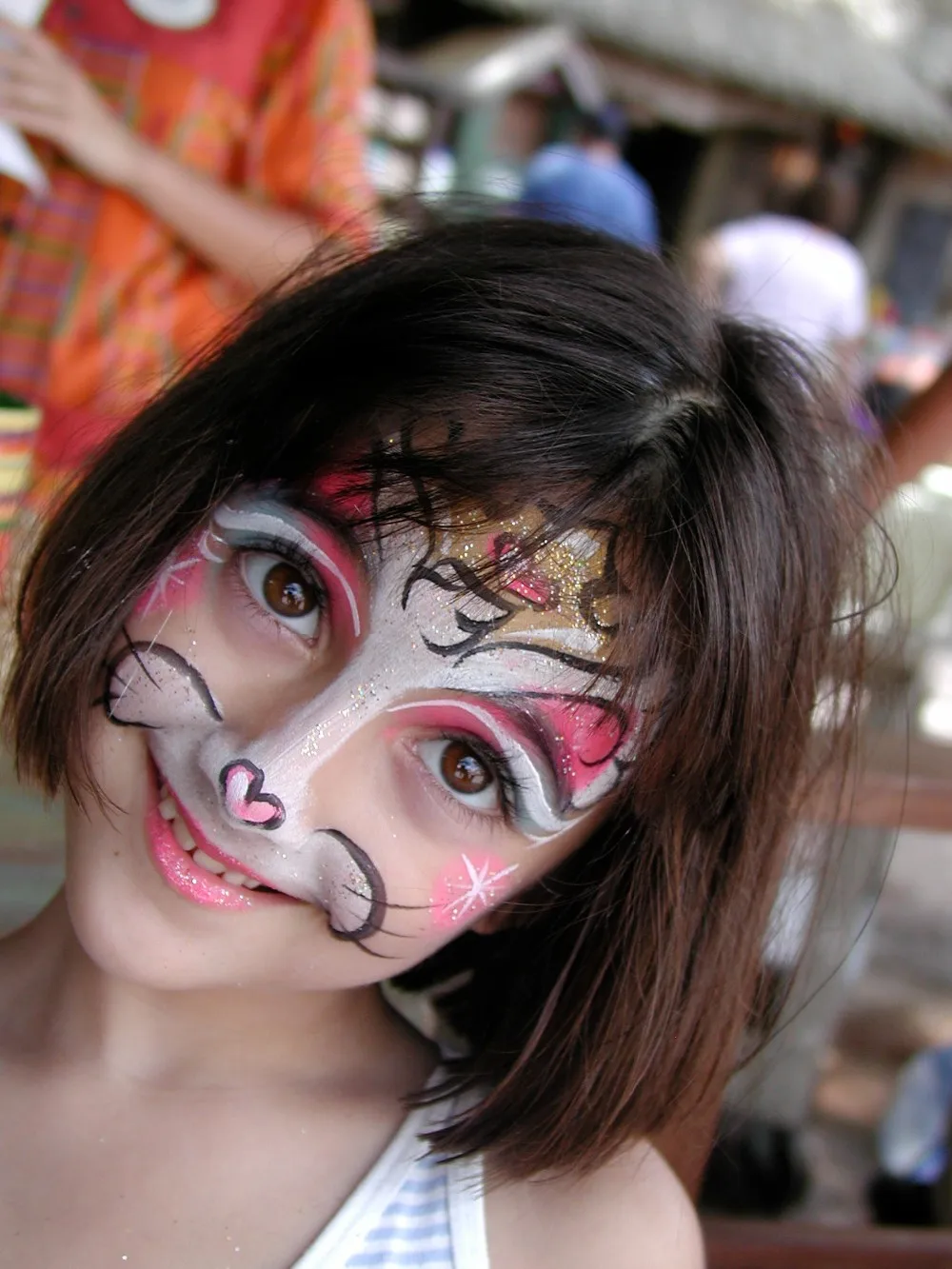 Customized Fashionable Body Art Adhesive Stencil Pvc Stencil Kids