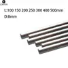 Lonten Optical Axis 100 150 200 250 300 400 500 mm Smooth Rods 8mm Linear Shaft Rail 3D Printers Parts Chrome Plated Guide Slide