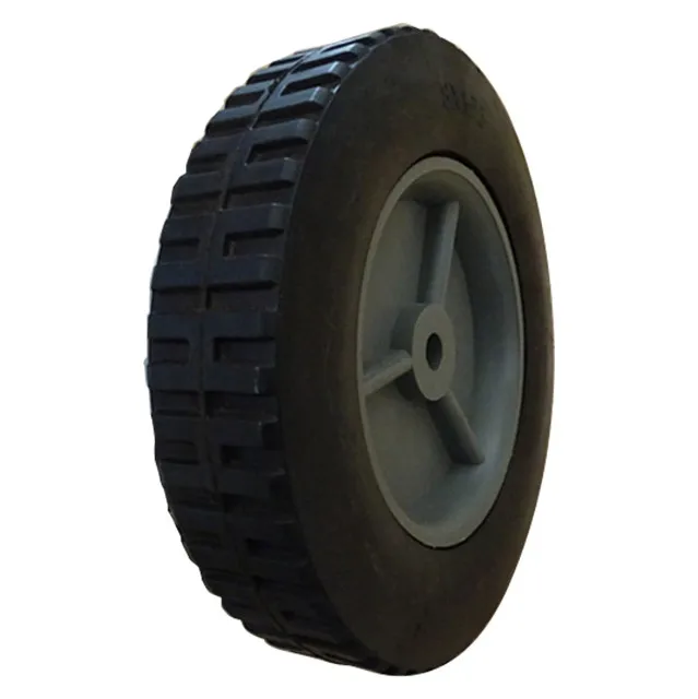 14X4 solid whee With strong rim / rubber wheel Toy cart wheel