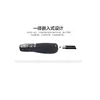 Abs 2*aaa 110mmx22mm Black Card Wireless Presenter Red Laser Pointer With Slide Changer