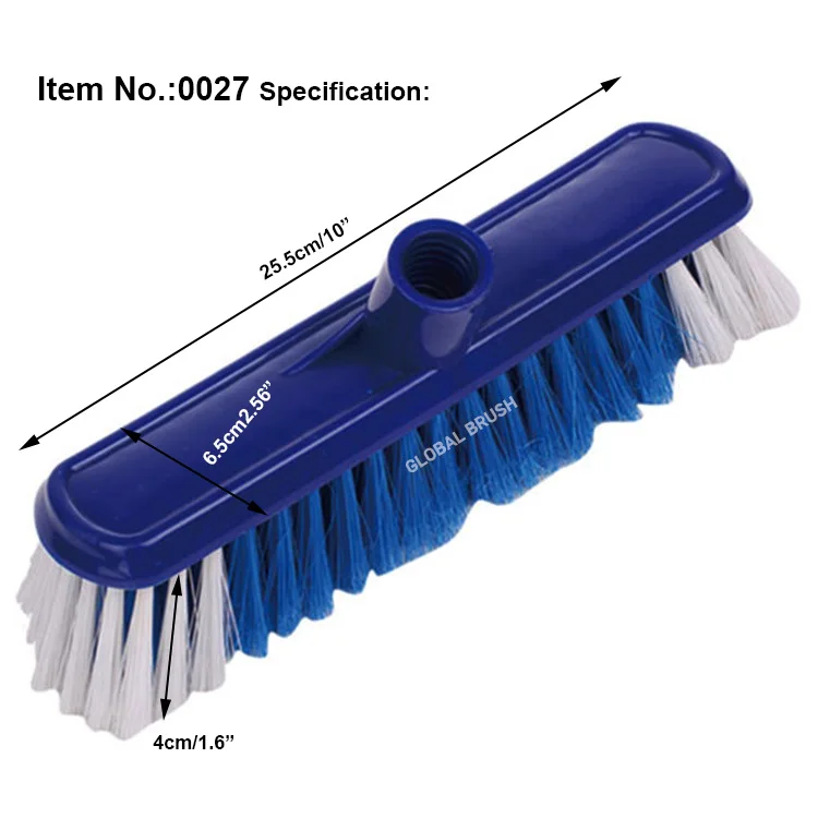 Hq0005 With Painted Iron Handle Plastic Hand Floor Brush Buy Hand