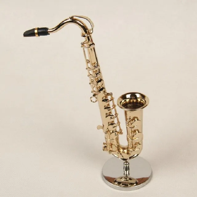 Mini Furnishing Music Craft Copper Alto Saxophone For Gift Buy Music