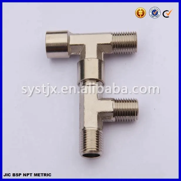 Nickel Plated Copper Cross Fitting Buy Copper Cross Fitting