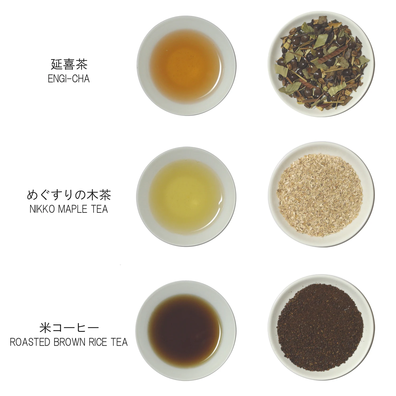 Japanese Green Tea With Roasted Rice Made By Roasting Genmai Used For