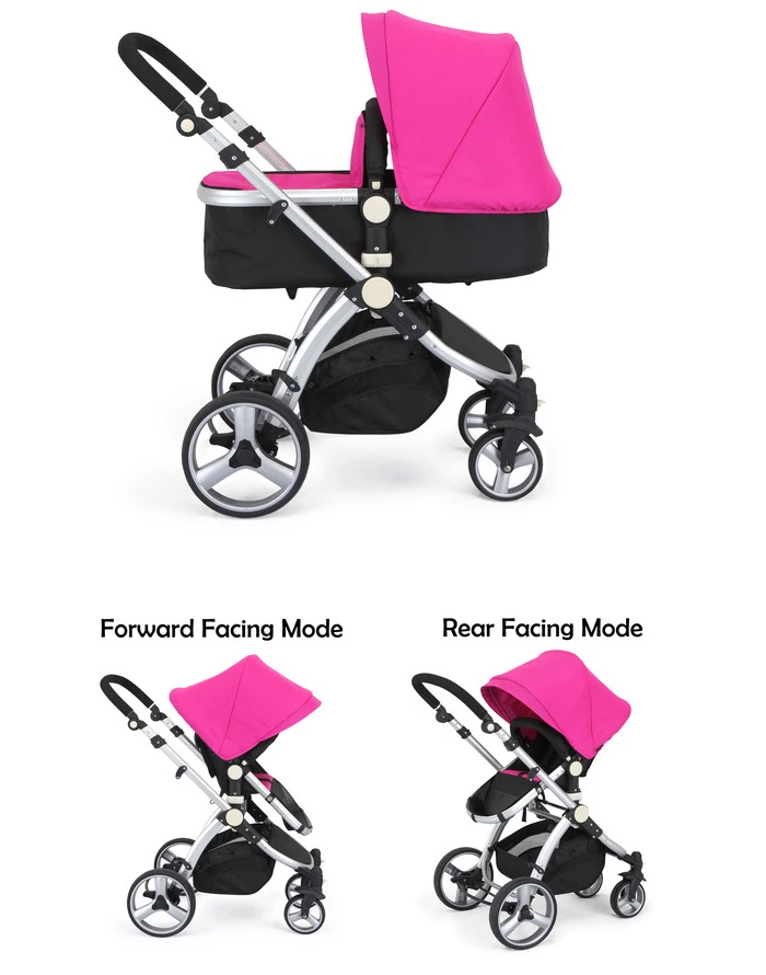 pink arlo pram