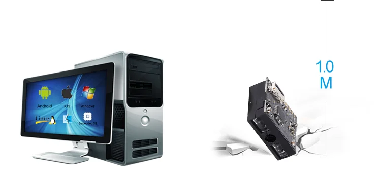 High Quality OEM 1D 2D Qr Reader High Performance Bar Code Modules Barcode Scanner Module CMOS for Kiosk Machine