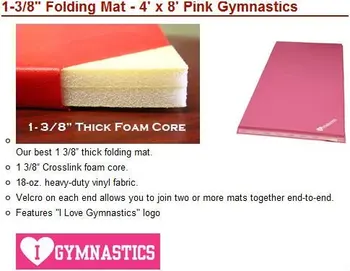 I Love Gymnastics Folding Mat Buy Foam Gymnastic Mats Product On