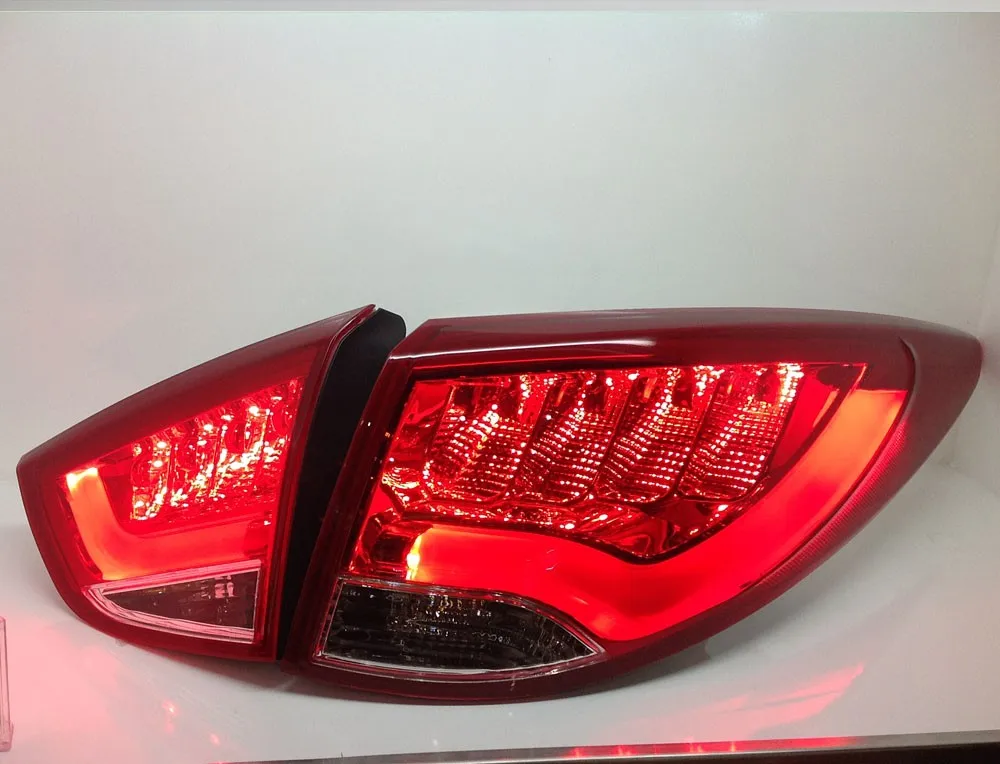 适用于 ix35 2010-2013 led 尾灯的 vland 工厂车灯用于 tucson 背灯