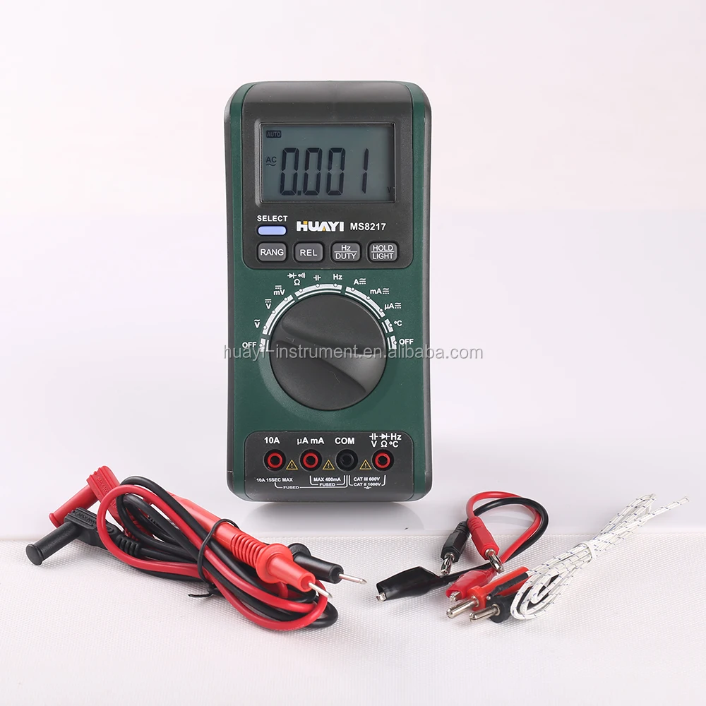 Automotive Multimeter Ms8217 With Ce Warranty,Best Precise Multimeter Brands Huayi Buy Digital