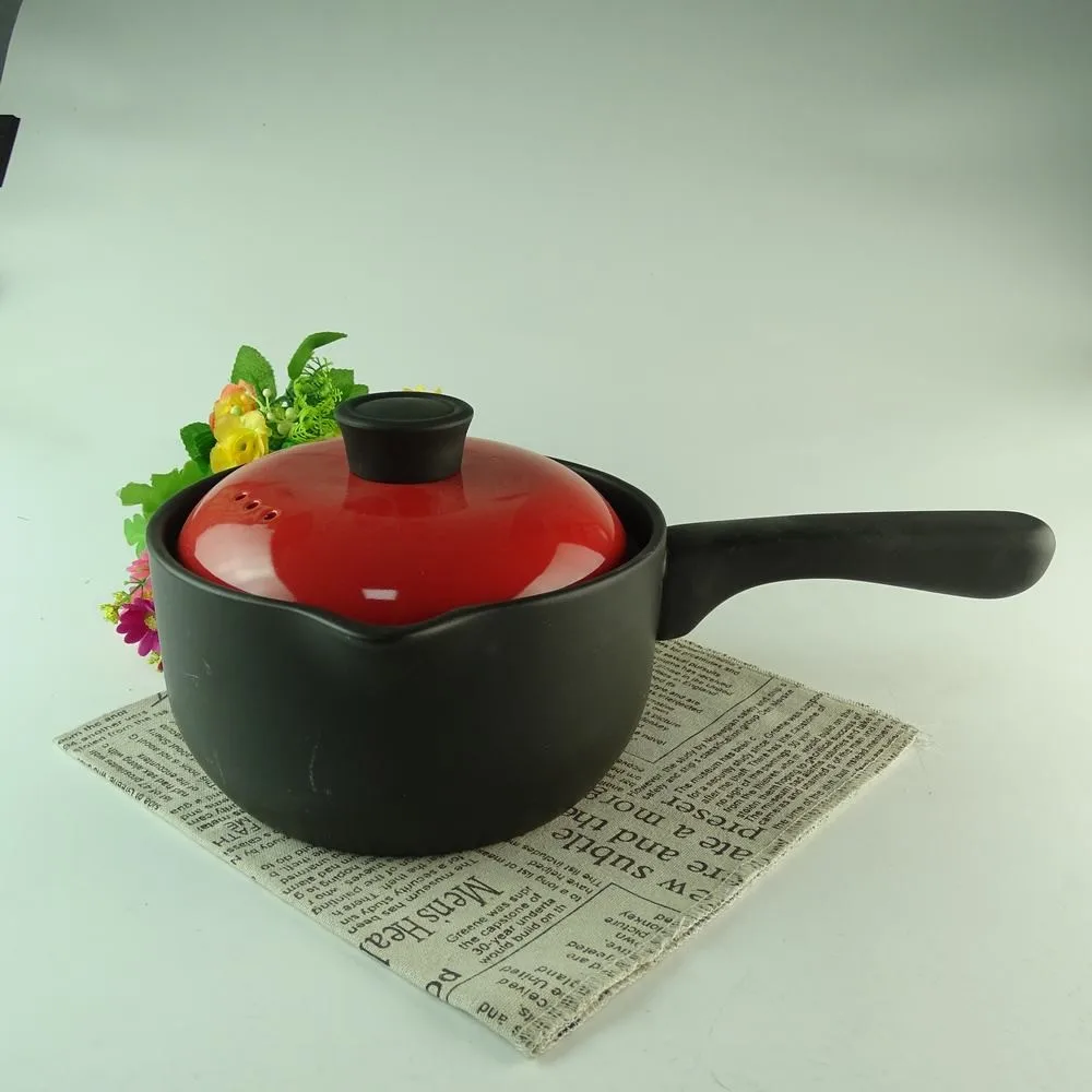 Glazed Ceramic Fondue Set For Chocolate Fondue Or Cheese Fondue Pot