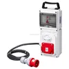 F-39 Power Distribution Boxes with Interlocked Switched Sockets 16A 4P 380V