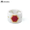 MI-R180026 Moyamiya Fashion Wholesale Seed Resin India Fancy Custom Sets Floral Finger Ring Jewelry Making Supplies