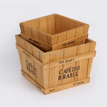 Wood Craft Wooden Box Wooden Flower Pot  Buy Flower Box 