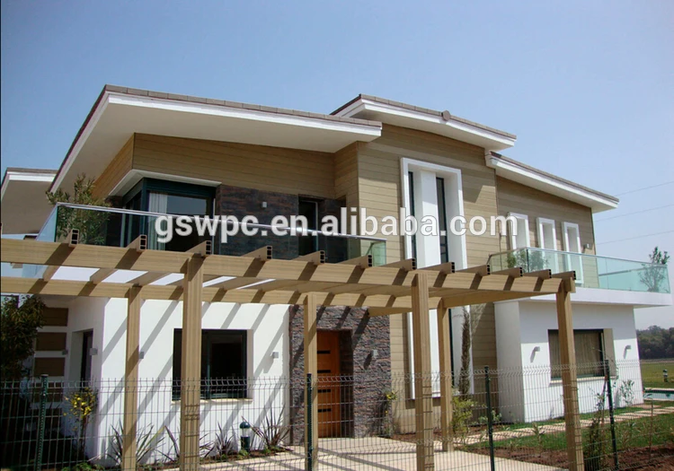 Eco-friendly and waterproof wall panel GS hot selling! wpc wall cladding/wood plastic composite wpc wall panel/ for outdoor !_11