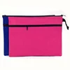 Portable polyester custom zipper file folder bag