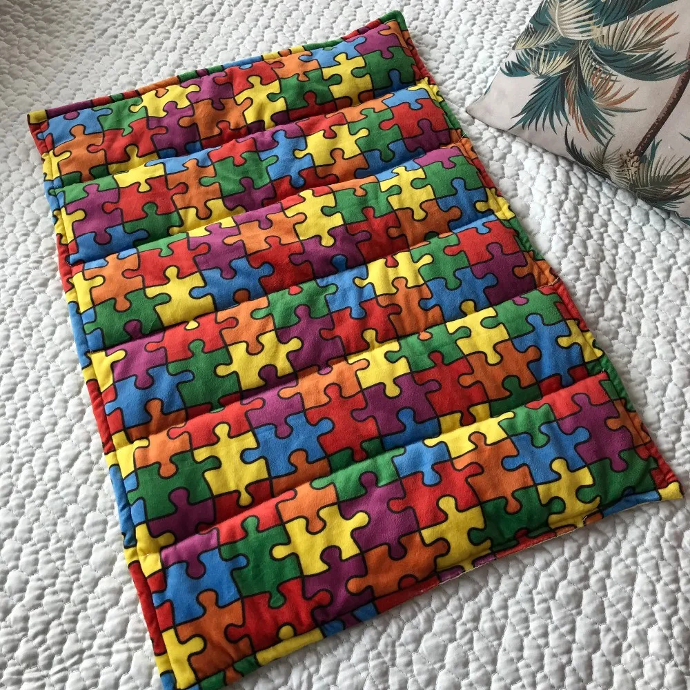 Sensory Weighted Lap Pad Knee Pad For Kids With Autism 3lbs/5lbs/7lbs