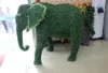 Wholesale wire topiary big elephant mother wire animal topiary
