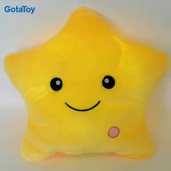 Bespoke Stuffed Yellow Star Shaped Plush Pillow Buy Stuffed