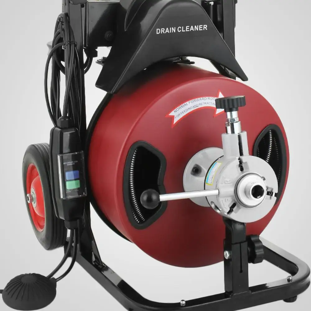 50ft Drainage Pipe Machine/electric Snake Drain Cleaner Buy Snake