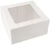White Easy Set-Up Pastry Cake Bakery Box