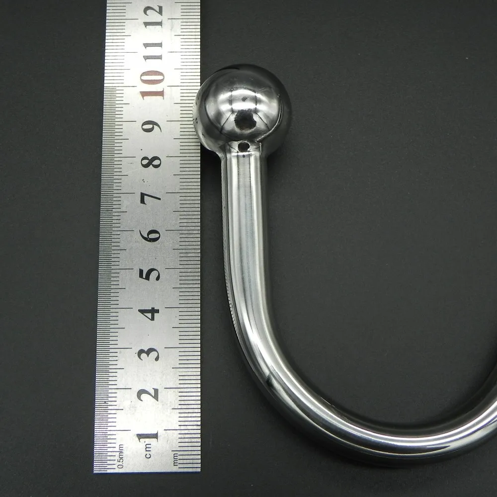 Top Quality Chrome Plated Zinc Alloy Anal Hook With Ball Hole Metal