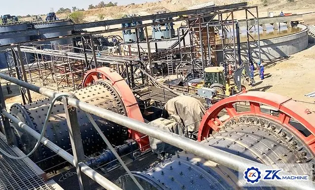 Complete Mining Gold Ore Mineral Processing Plant Equipment