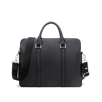 leather business satchel