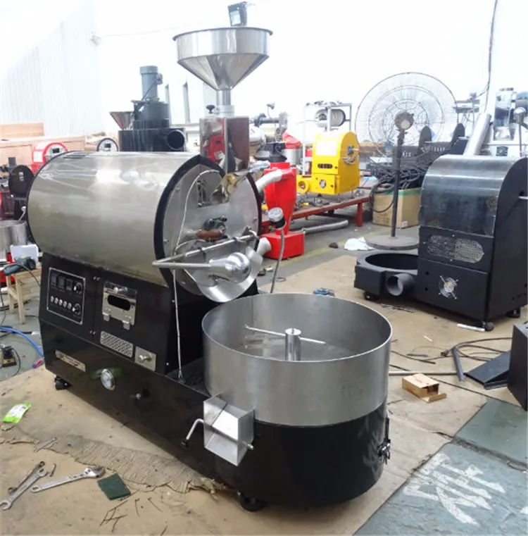 Automatic Electric Full City Coffee Roaster By2kg Commercial Cafe