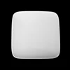 Wholesale rectangle shapes white porcelain dinnerware set ceramic plate dinner