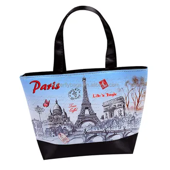 eiffel tower handbags for sale