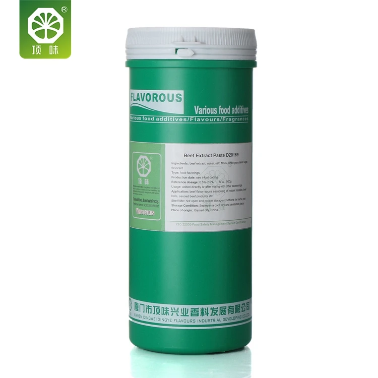 Gourment beef flavor extract spice paste for sale