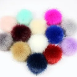 factory wholesale rabbit fur plush faux fur pom pom ball
