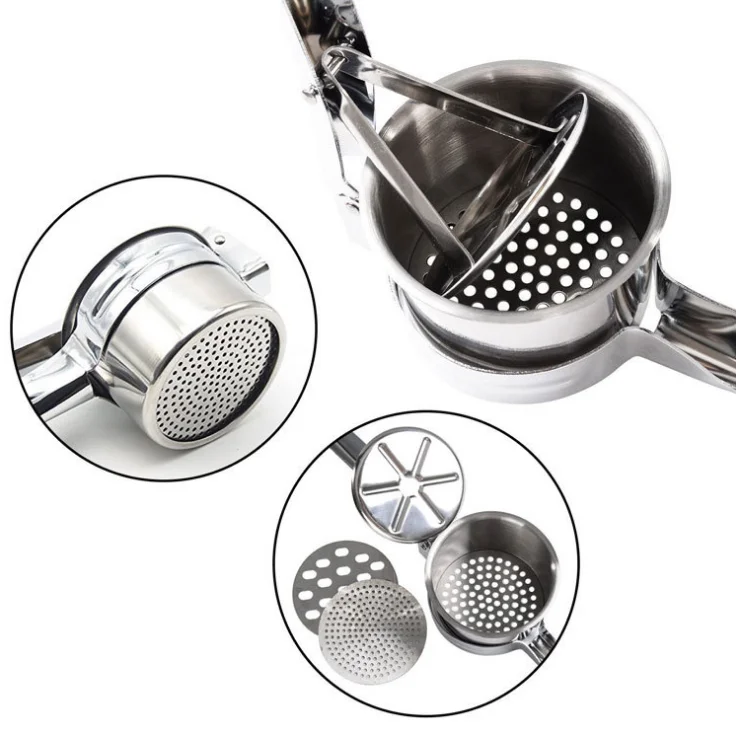 Amazon High Quality Stainless Steel Potato Grater Fruit Potato Ricer ...