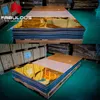 Wholesale gold Color acrylic sheet plexiglass mirror for led light plastic mirror sheet